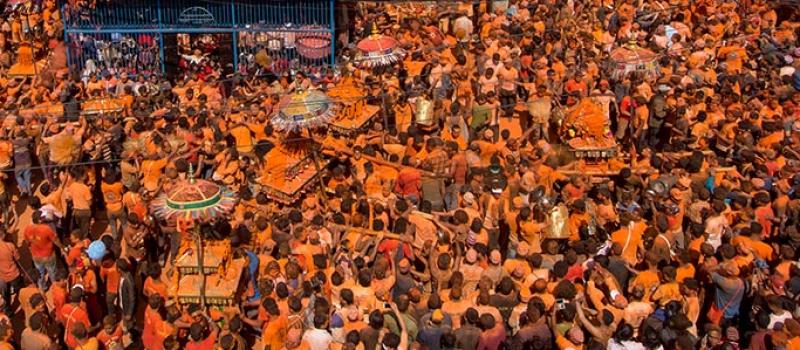 the exciting Bisket Jatra Festival