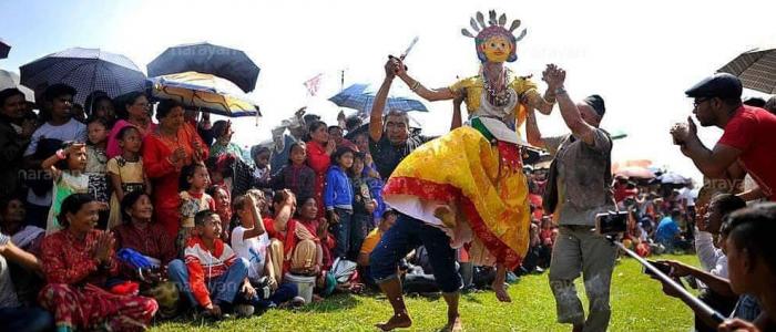 Shikali Jatra in Khokana