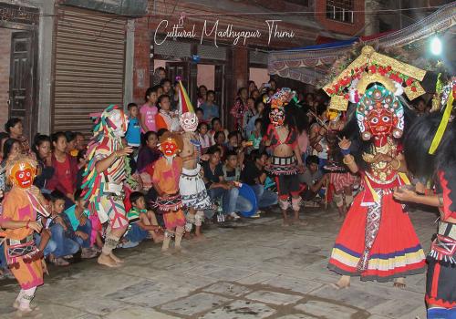 मध्यपुर थिमीको महाकाली नाच सानो परिचय
